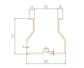 Petit pain galvanisé de support de stockage en métal formant la machine pour la phase de l'entrepôt 380V 50Hz 3