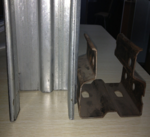 Petit pain galvanisé de support de stockage en métal formant la machine pour la phase de l'entrepôt 380V 50Hz 3
