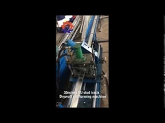 high speed stud track drywall roll forming machine