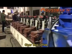 Machine de formage de profilés pour rayonnage à palettes en acier galvanisé 90mm / 105mm / 120mm