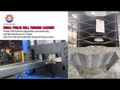 Équipement de formage de rouleaux en purlin entièrement automatique à haute vitesse 10 - 15 m / min