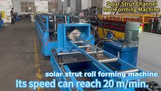Petit pain solaire de contrefiche formant la machine