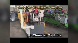 Petit pain de profilé en u formant la machine